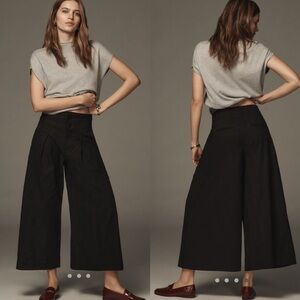 Maeve A-Line Yoke Culotte Pants